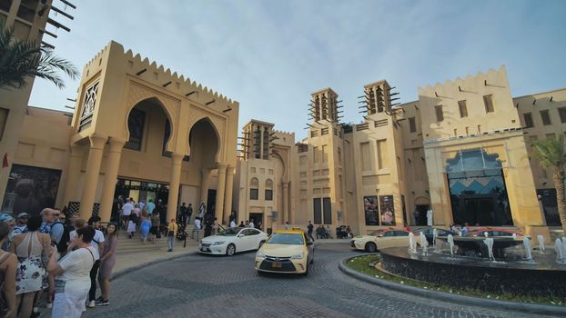 Souk Madinat Jumeirah with tourists