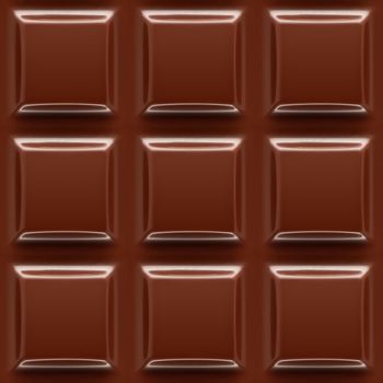 seamless pattern of chocolate. dark milk chocolate bar as background. chocolate texture background