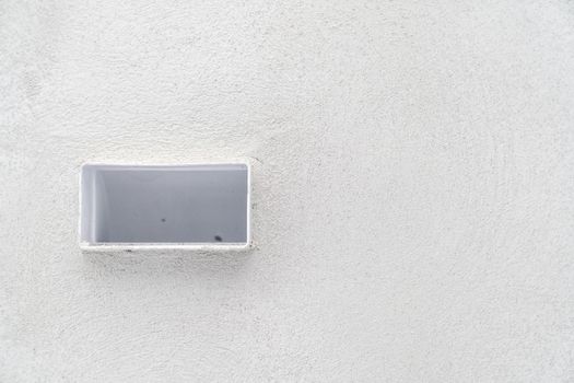 hole for air recovery in the room.