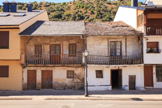 Old houses of Villafranca del Bierzo, Spain