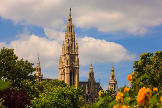 View of the bell tower of the St. Stephen's Cathedral, Vienna