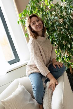 portrait of a strong confident young woman.