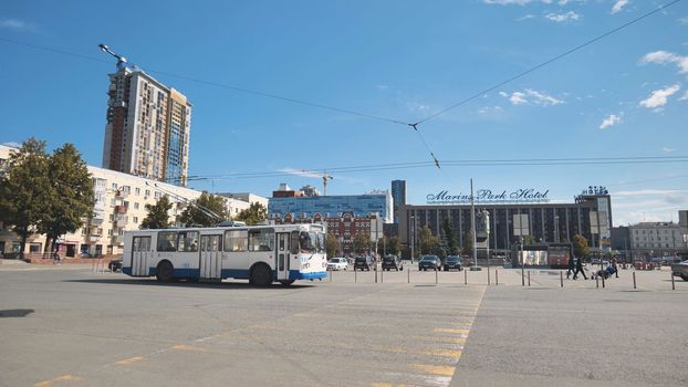 Yekaterinburg railway station square