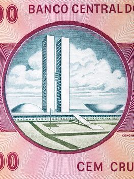 National Congress from old Brazilian money
