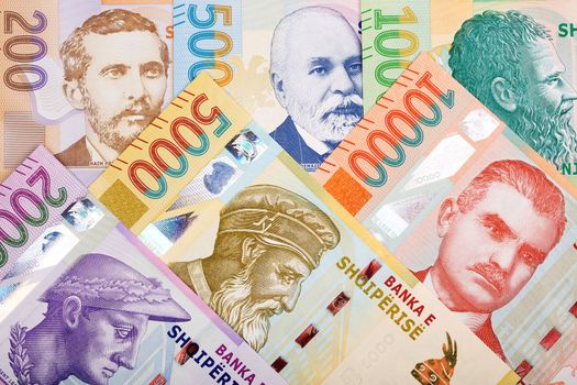 Albanian money - Leke a new series of banknotes	