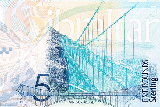 Windsor Bridge from Gibraltar money - Pounds