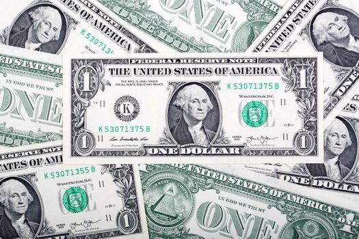 American one dollar a business background