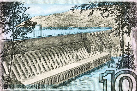 Hydroelectric power plant in Krasnoyarsk from Russian money