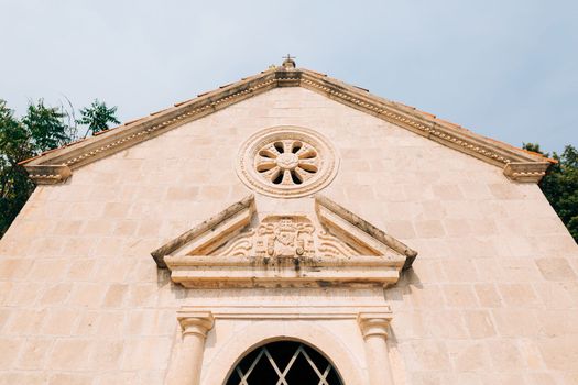 Church of Our Lady of the Rosary in Perast. Montenegro. High quality photo