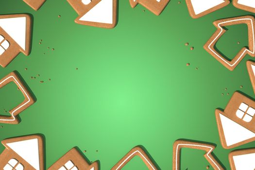 3d illustration for new year holidays and Christmas