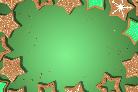 3d illustration for new year holidays and Christmas