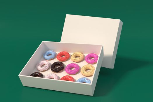 3d illustration for new year holidays and Christmas