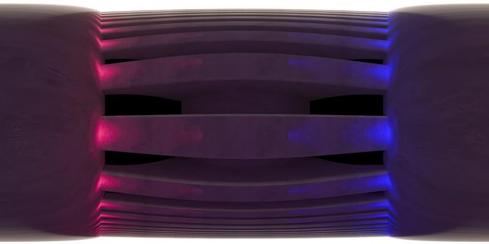 3d illustration, 3d rendering, vr 360 panorama abstract images of the geometry background
