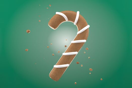 3d illustration for new year holidays and Christmas