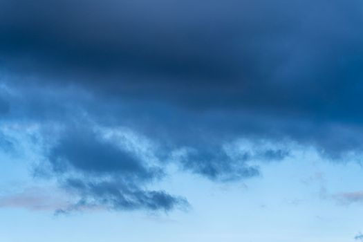 blue sky with clouds. wallpaper and background. High quality photo