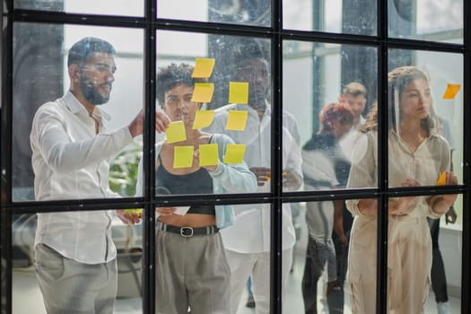 Launch and implementation of a small business project. glass notes. business concept