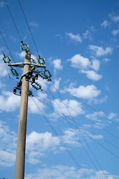 Photographic documentation of electricity distribution poles for civil use