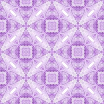 Hand drawn green mosaic seamless border. Purple wondrous boho chic summer design. Textile ready emotional print, swimwear fabric, wallpaper, wrapping. Mosaic seamless pattern.