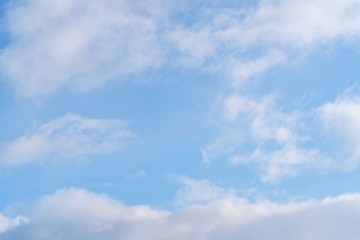 blue sky with clouds. wallpaper and background. High quality photo