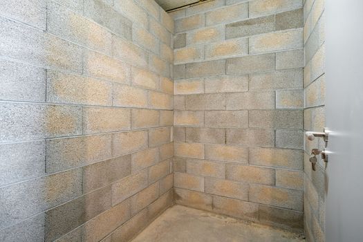 basement space in a new apartment building. High quality photo