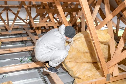 thermal insulation of roof spaces.