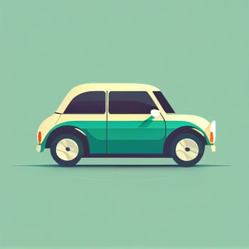 Modern flat design of Transport public transportable vehicle for transportation in city. illustration flat style.