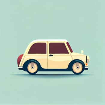 Modern flat design of Transport public transportable vehicle for transportation in city. illustration flat style.