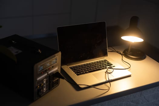 portable charging station charges gadgets.