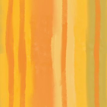 Hand drawn seamless pattern with vertical blurry stripes in yellow orange green color. Abstract geomentric mid century modern style, irregular liquid lines, minimalist design for wallpaper textile wrapping paper