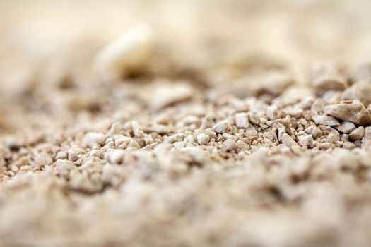 Details of sandstone texture background Seamless sand selective focus. macro close up soft colors natural colors