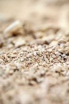 Details of sandstone texture background Seamless sand selective focus. macro close up soft colors natural colors