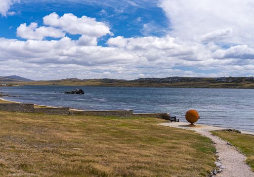 Wreck of the ship known as the Jhelum that was abandoned in Stanley Falkland Islands