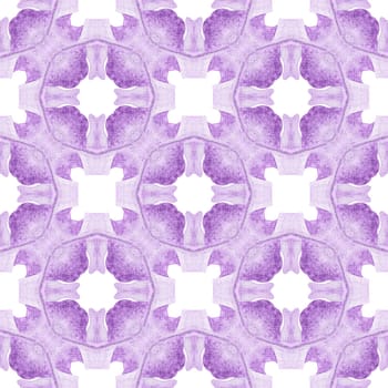 Textile ready unique print, swimwear fabric, wallpaper, wrapping. Purple breathtaking boho chic summer design. Summer exotic seamless border. Exotic seamless pattern.