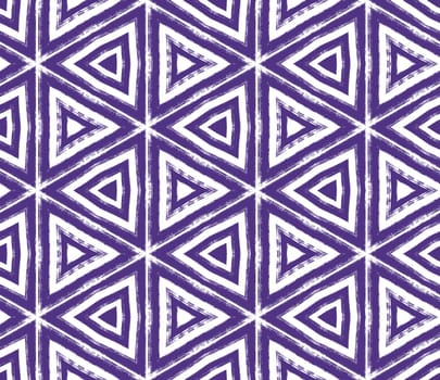 Arabesque hand drawn pattern. Purple symmetrical kaleidoscope background. Oriental arabesque hand drawn design. Textile ready fantastic print, swimwear fabric, wallpaper, wrapping.