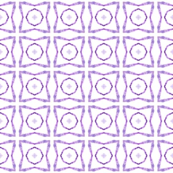 Tropical seamless pattern. Purple stunning boho chic summer design. Textile ready vibrant print, swimwear fabric, wallpaper, wrapping. Hand drawn tropical seamless border.
