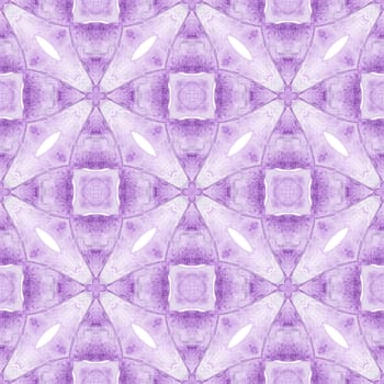 Hand drawn green mosaic seamless border. Purple wondrous boho chic summer design. Textile ready emotional print, swimwear fabric, wallpaper, wrapping. Mosaic seamless pattern.