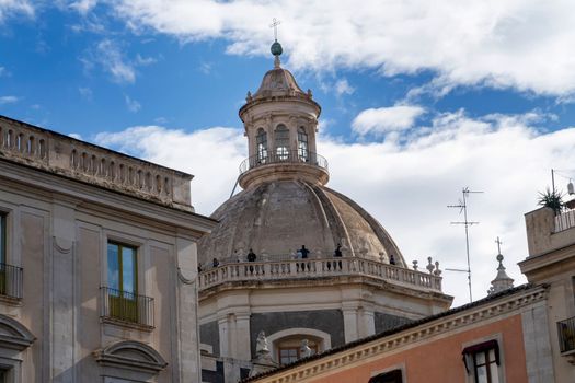 Church of the Badia di Sant'Agata in Catania, Sicily, Italy