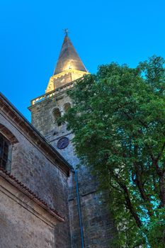 Belltower of the parish church San Vito, Modesto e Crescenzia, Groznjan