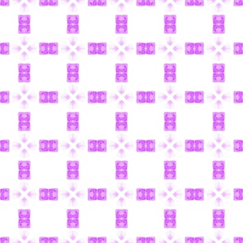 Ethnic hand painted pattern. Purple positive boho chic summer design. Textile ready uncommon print, swimwear fabric, wallpaper, wrapping. Watercolor summer ethnic border pattern.