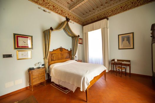 October 12, 2018.Interior inside the Villa Graziani near the town of Vada in the Tuscan region.Tuscany.Italy.