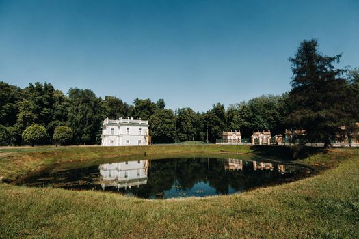 Kuskovo manor in Moscow, Russia. Kuskovo manor is a unique monument of the XVIII century, a Summer residence in Moscow.