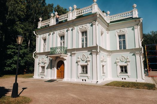 Kuskovo manor in Moscow, Russia. Kuskovo manor is a unique monument of the XVIII century, a Summer residence in Moscow.