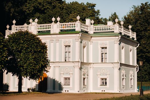 Kuskovo manor in Moscow, Russia. Kuskovo manor is a unique monument of the XVIII century, a Summer residence in Moscow.