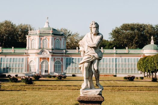Kuskovo manor in Moscow, Russia. Kuskovo manor is a unique monument of the XVIII century, a Summer residence in Moscow.