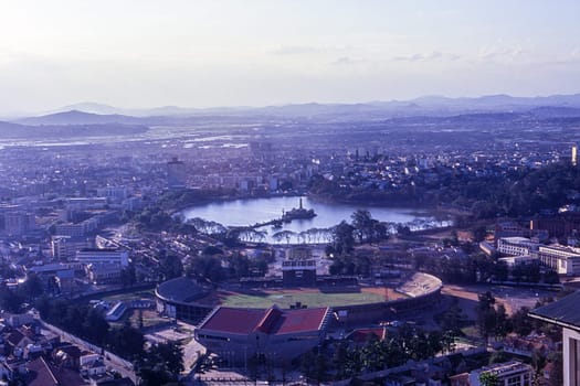 Panoramic view of Antananarivo, Madagascar, Africa