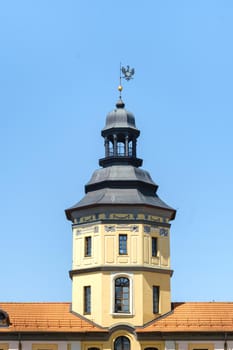 Summer Nesvizh Castle in the city of Nesvizh.Belarus.