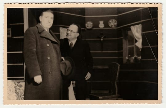 THE CZECHOSLOVAK SOCIALIST REPUBLIC - CIRCA 1970s: Vintage photo shows theatre performance.