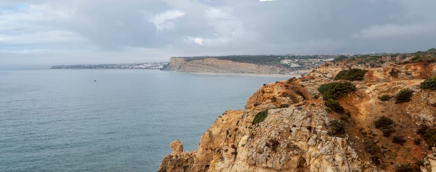 The rock formation of Ponta de Piedade - Lagos - Portugal.