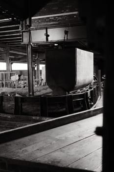 Coal lorry in a mine in the Ruhr area, Germany