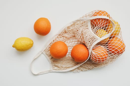 Close up of heap of fruit, isolated on white background. Concept of healthy eating and dieting lifestyle